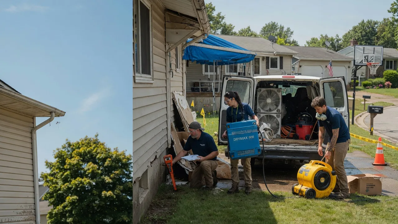 Ceiling Leak Cleanup in East Tawas, MI near me